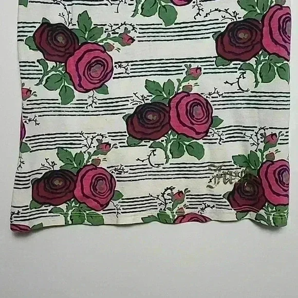 Juicy Couture RARE Sasha Floral Roses Tank Top Size Small - Picture 2 of 12